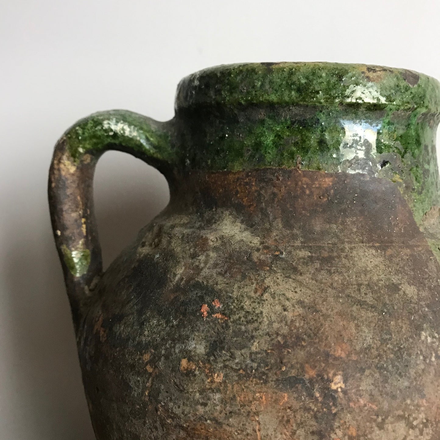 Turkish Terracotta Oil Pot.
