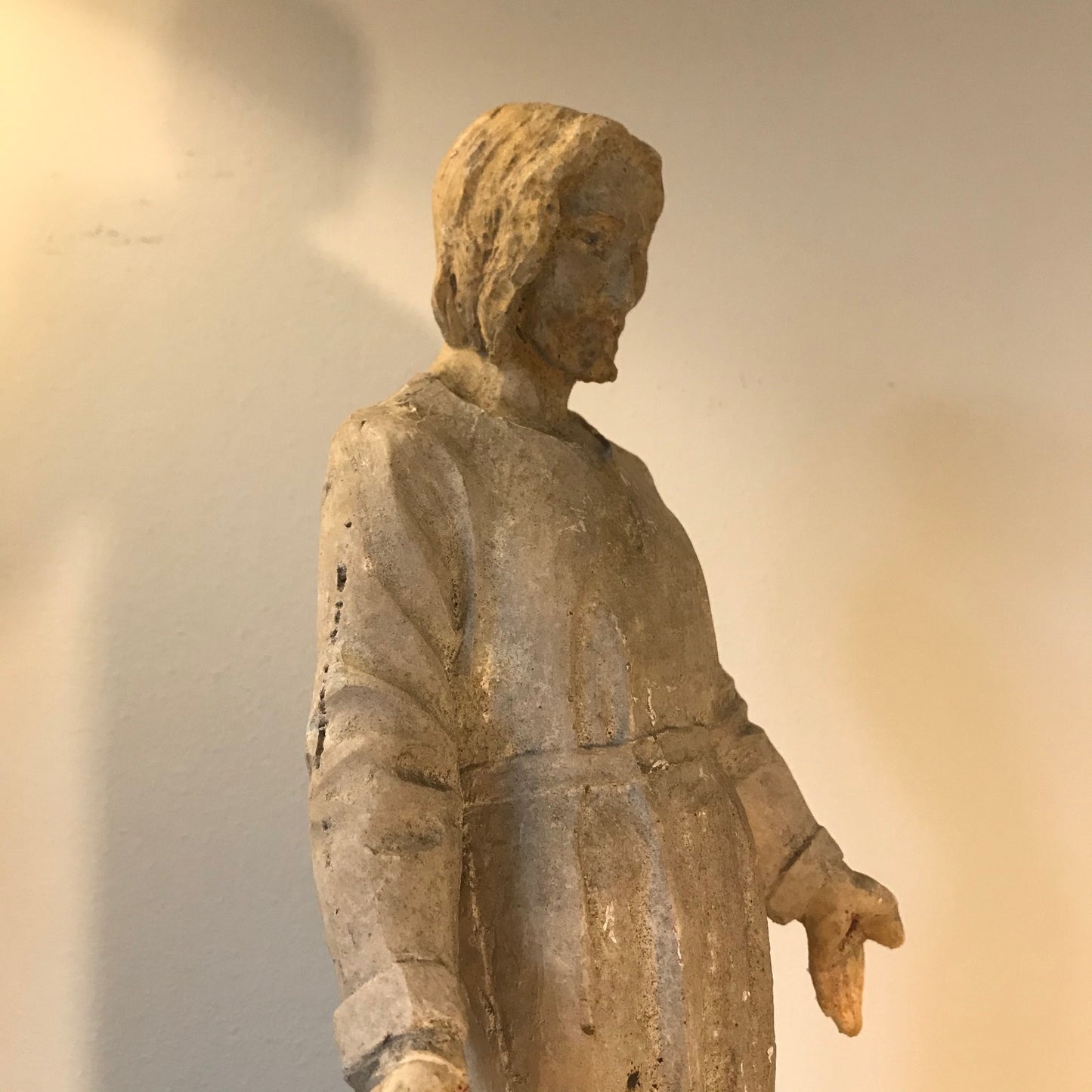 A Christ Statue.