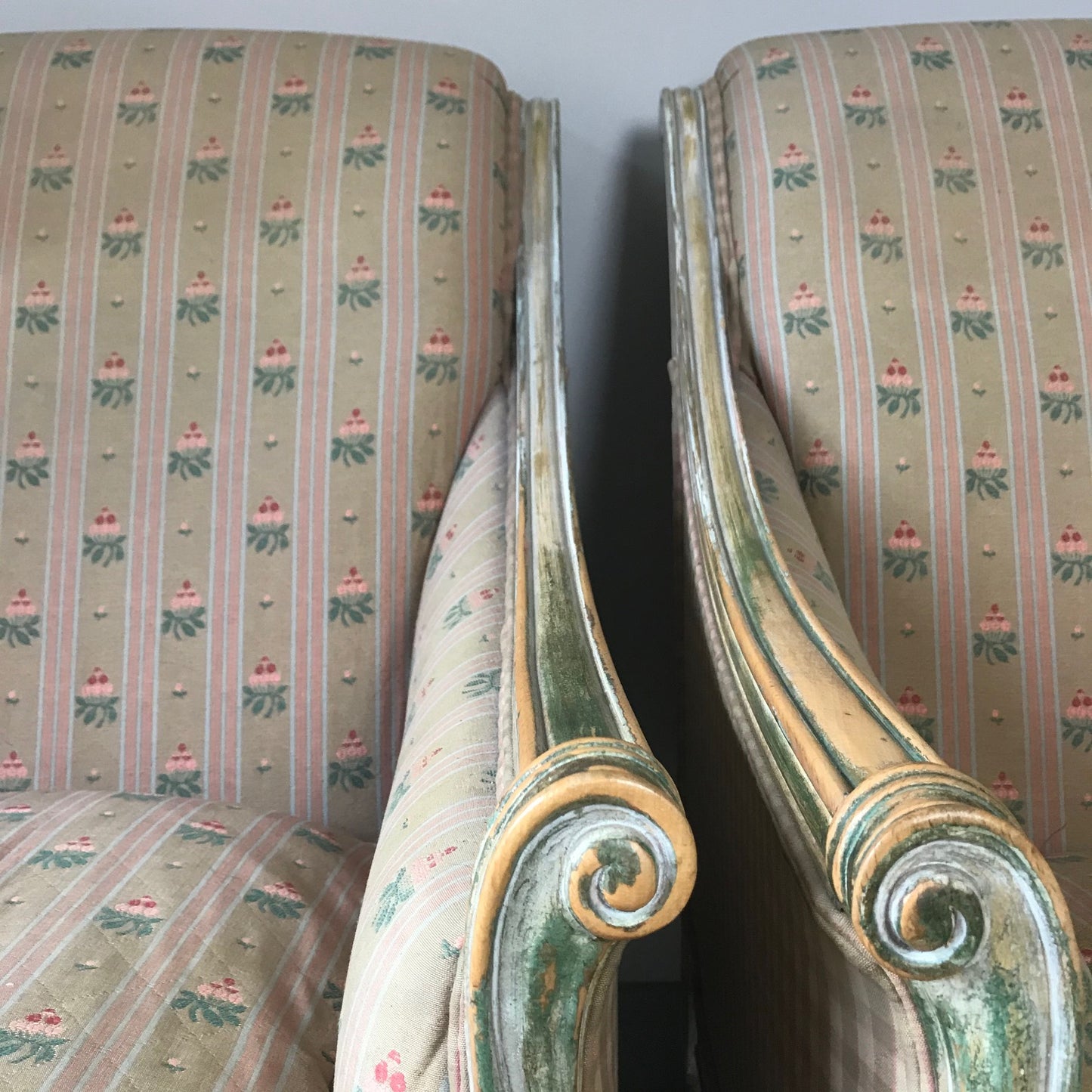 Pair Of French Armchairs.