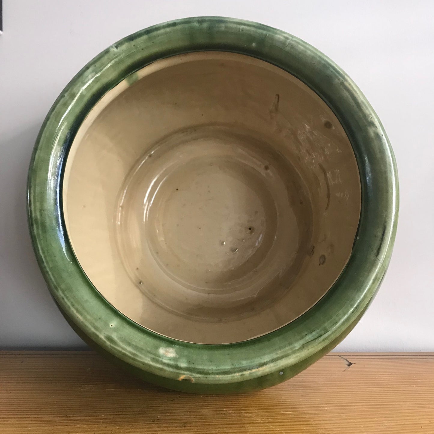 Green Glazed Pot.