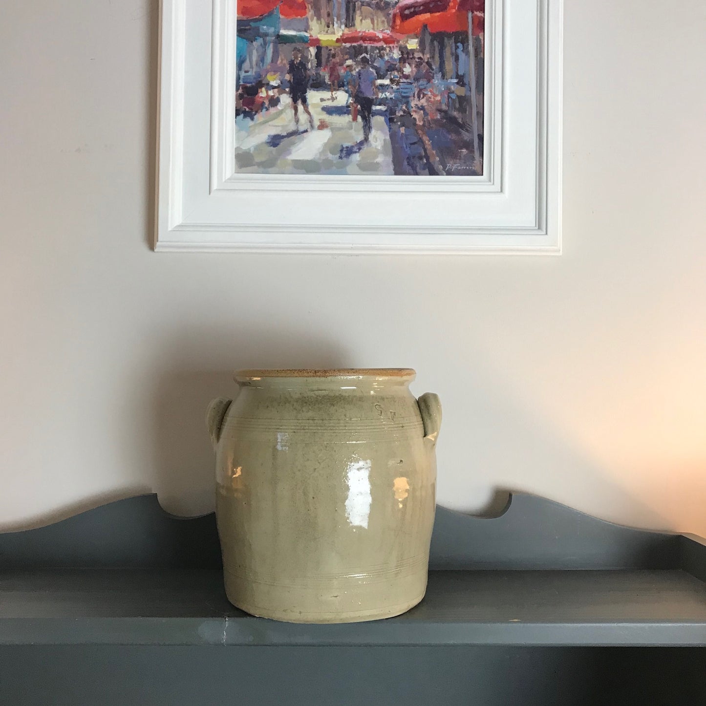 French Burgundy Confit Pot.