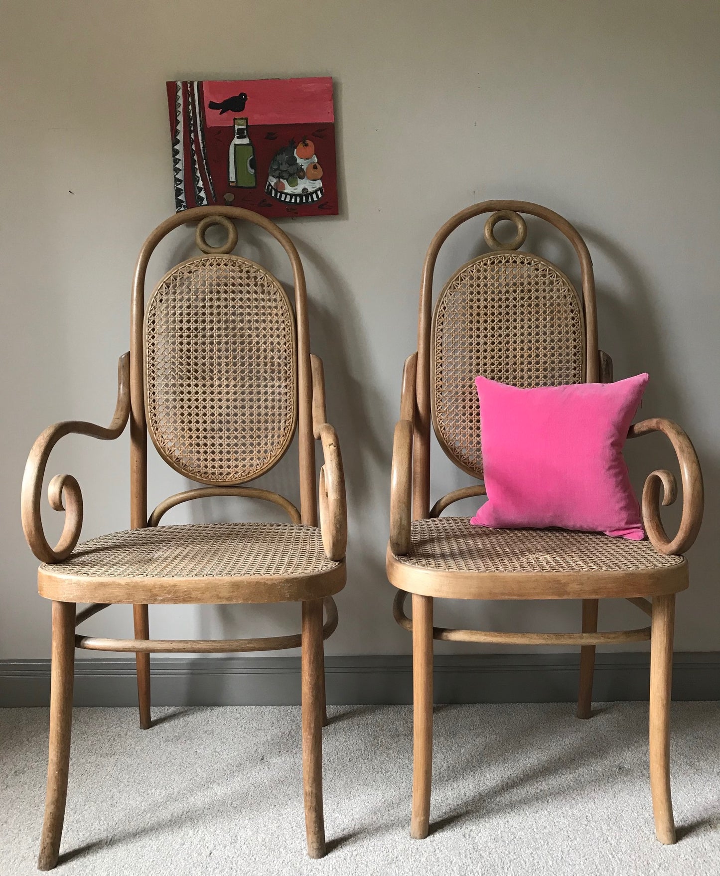 Pair of Bentwood Chairs.
