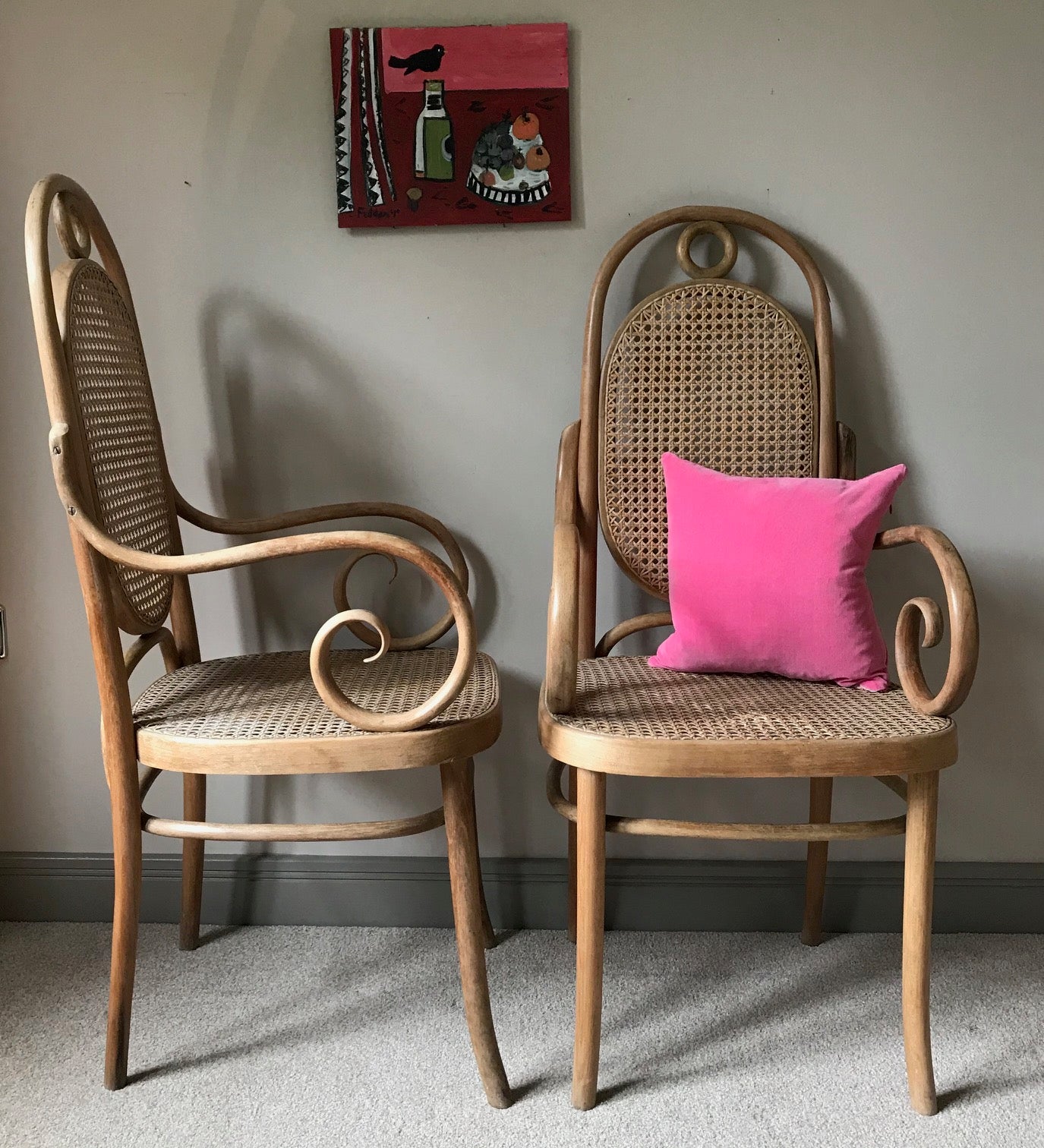 Pair of Bentwood Chairs.