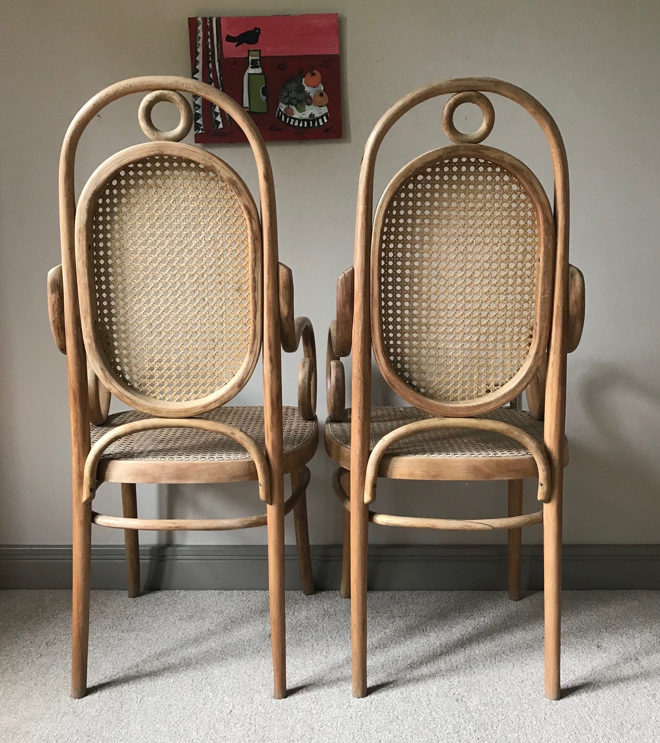 Pair of Bentwood Chairs.