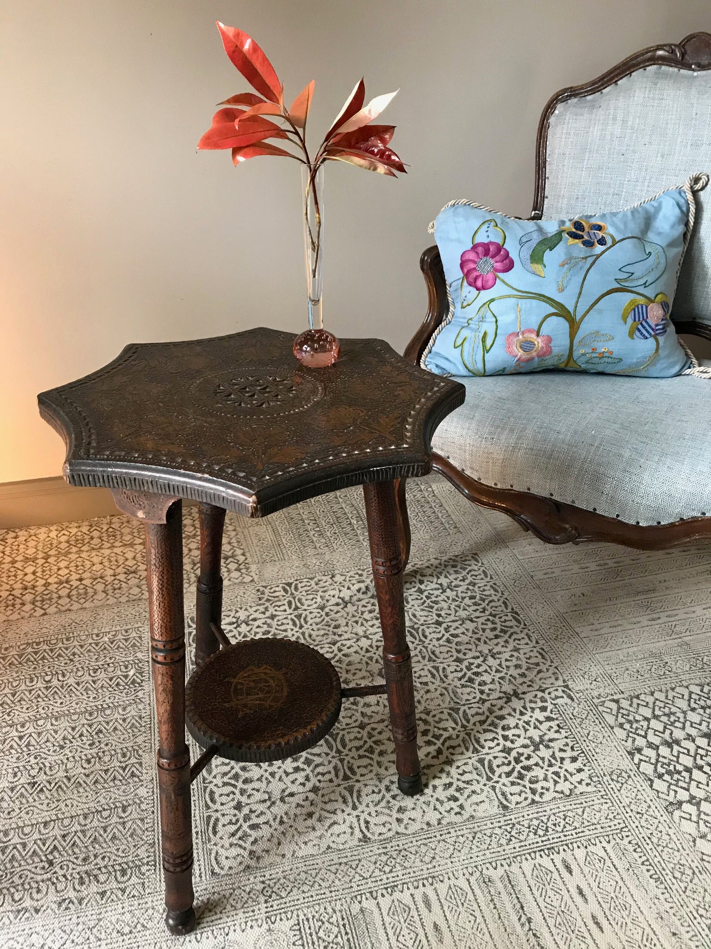 Poker Work Occasional Table.