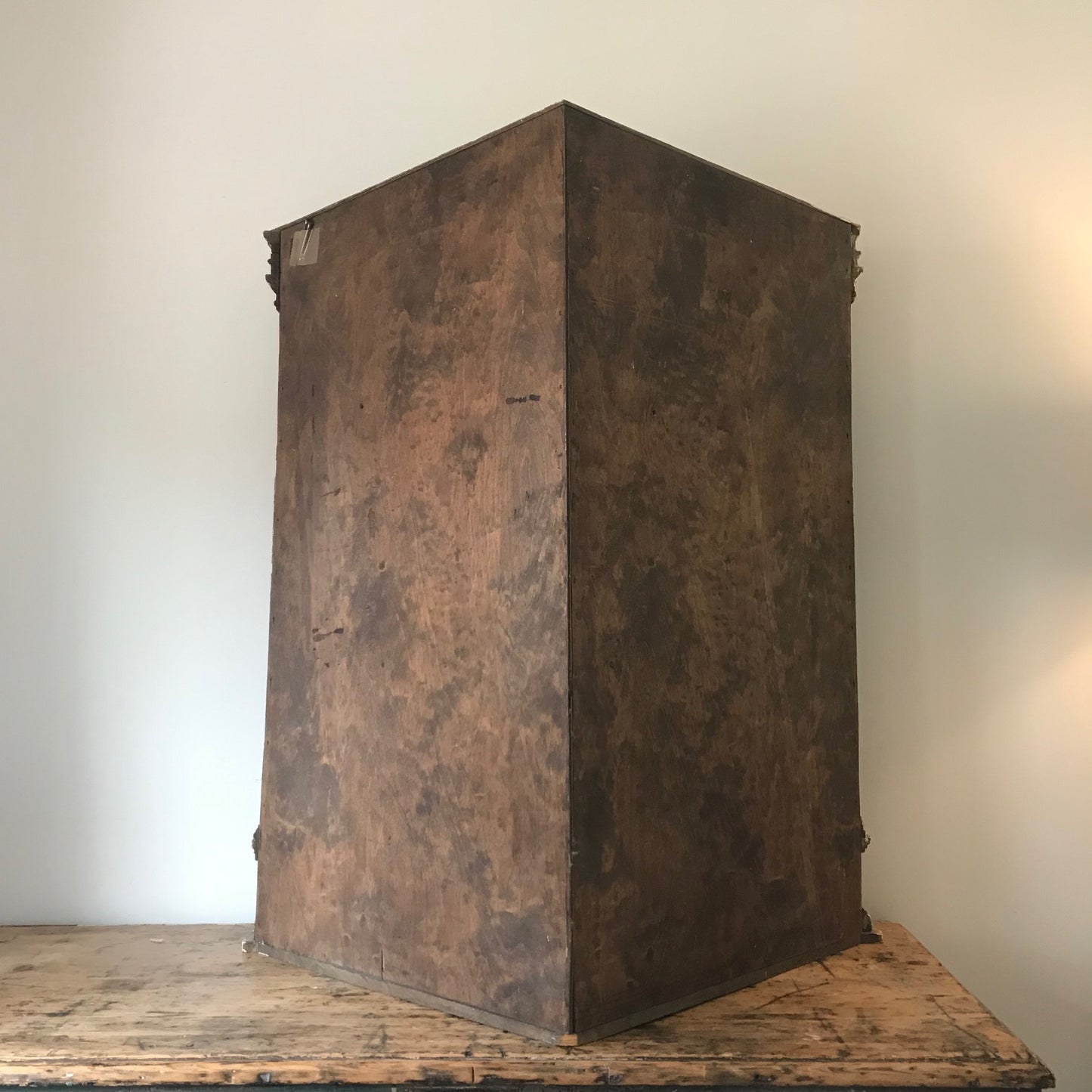 Faux Marble Cabinet.