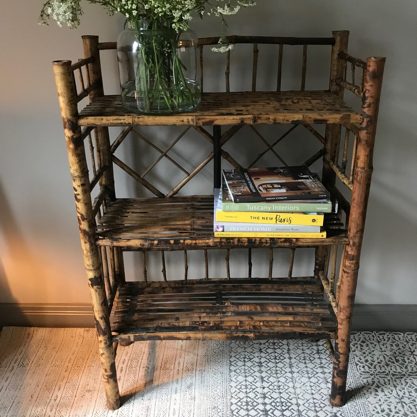Tiger Bamboo Shelves.