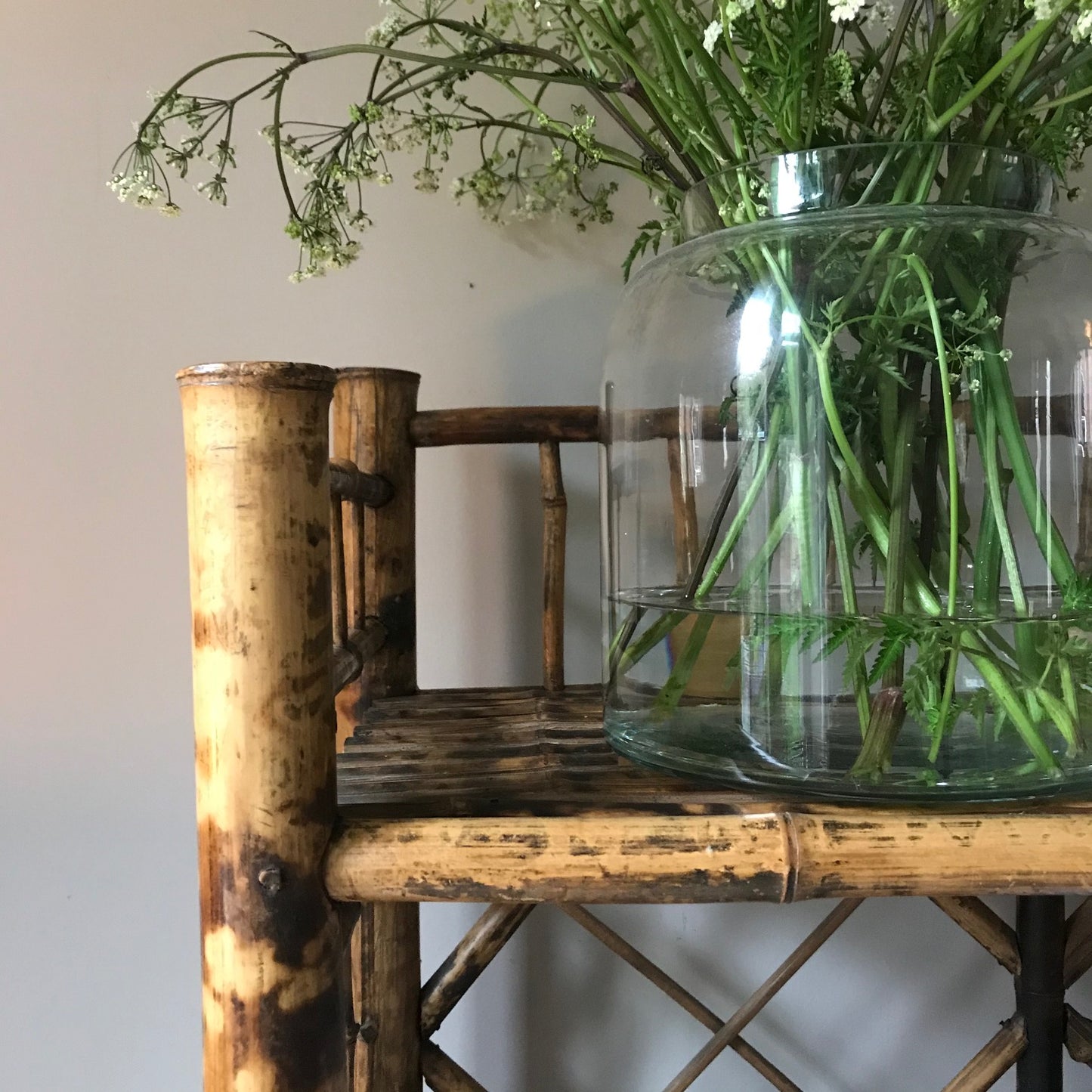 Tiger Bamboo Shelves.