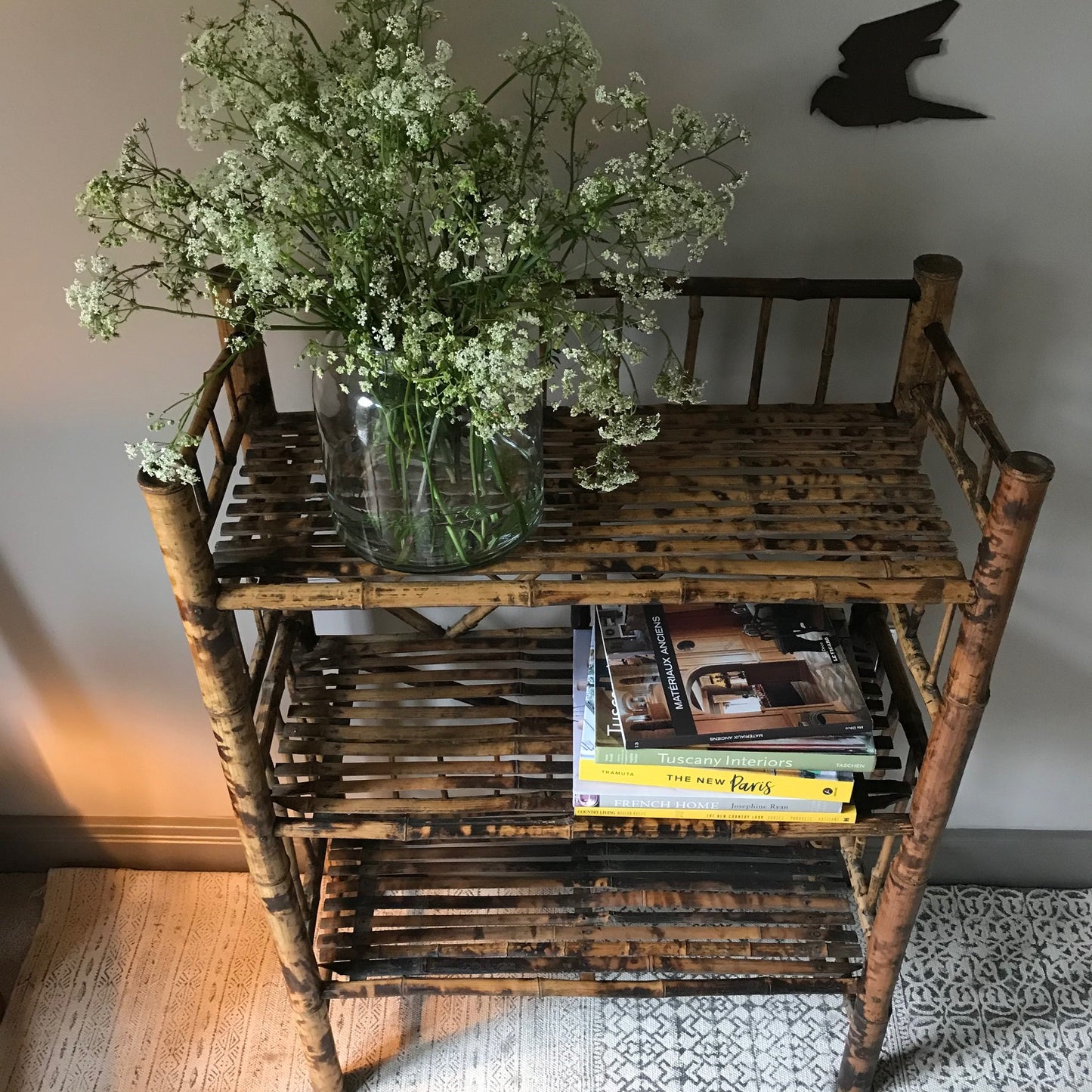 Tiger Bamboo Shelves.