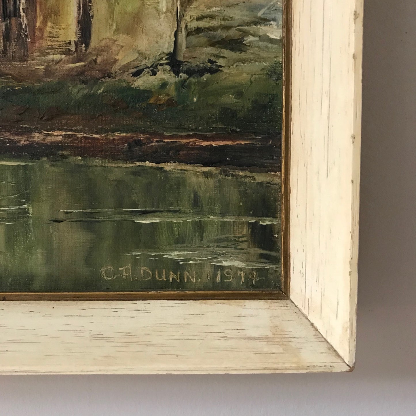 Oil on Board.