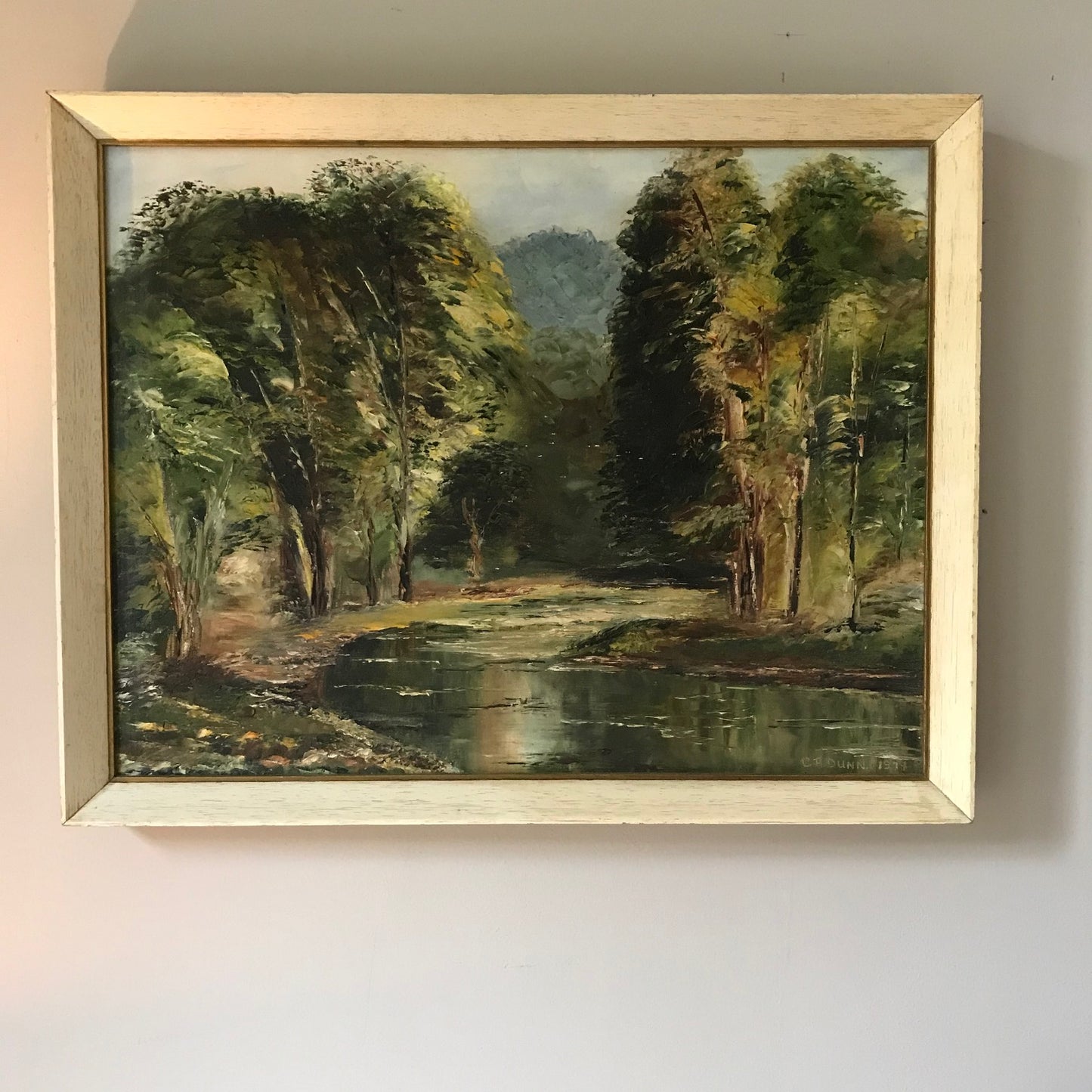 Oil on Board.