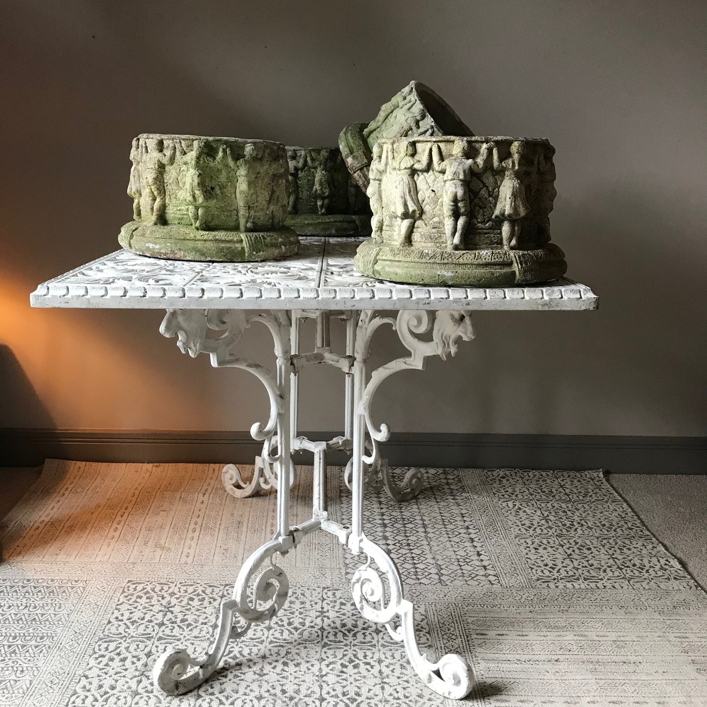 An Unusual Set Of Four Planters