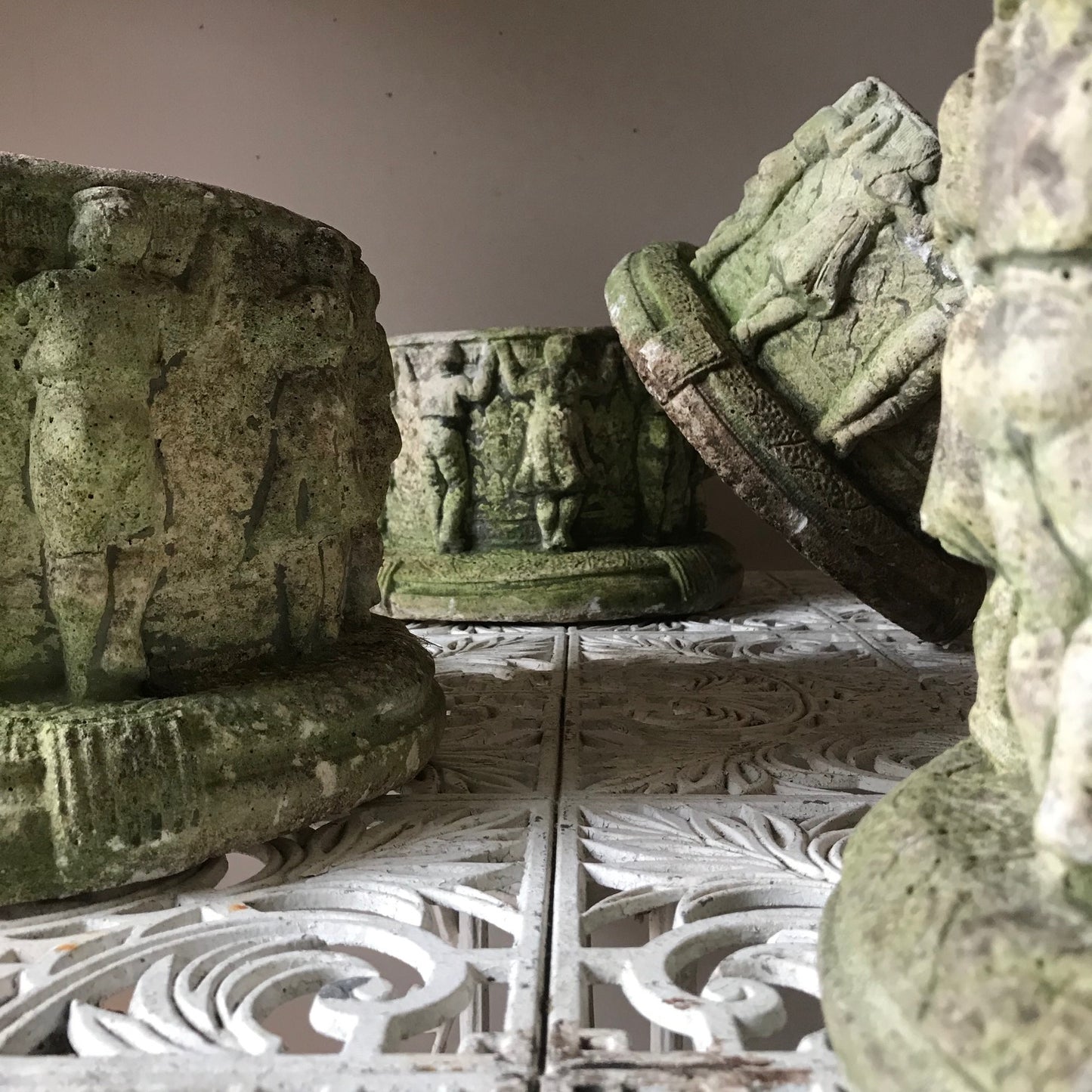 An Unusual Set Of Four Planters