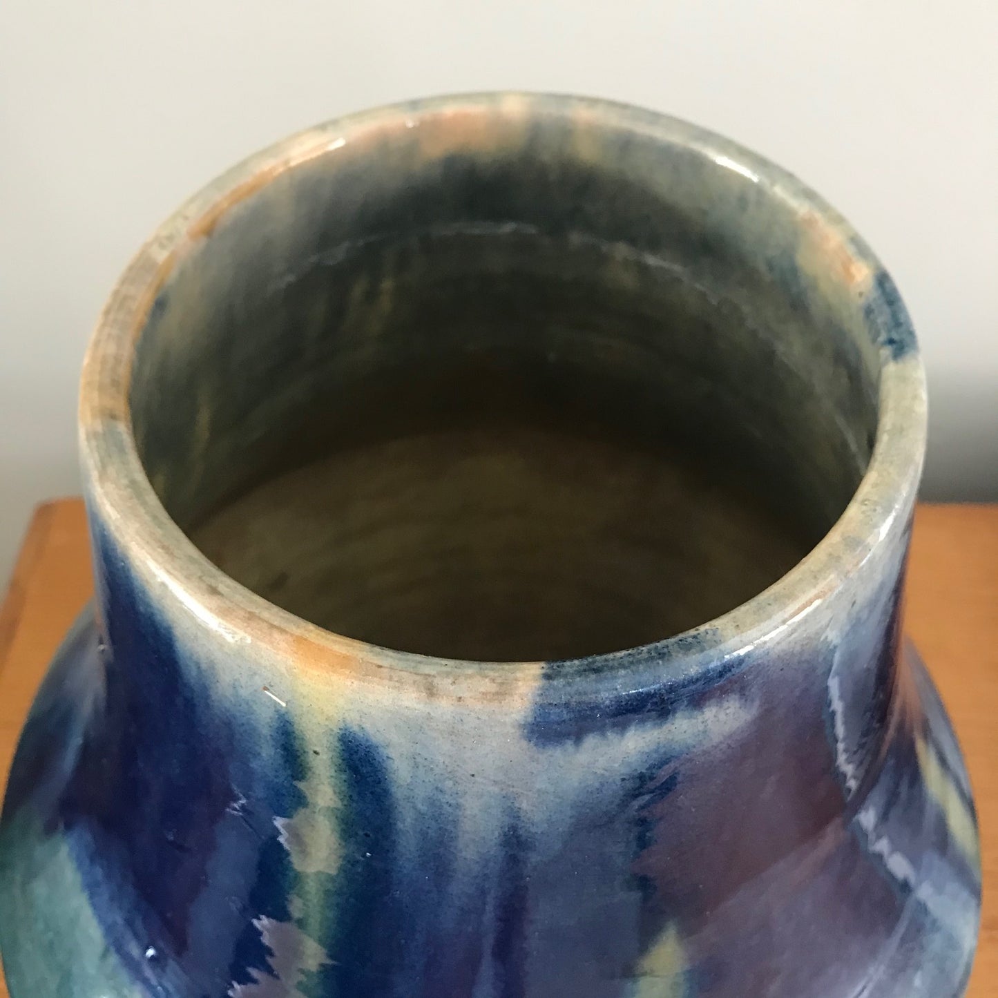 Terracotta Coil Vase.