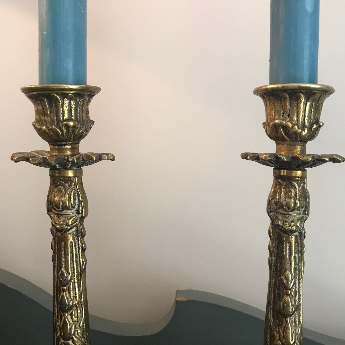 Rocco Style Decorative Candle Sticks.