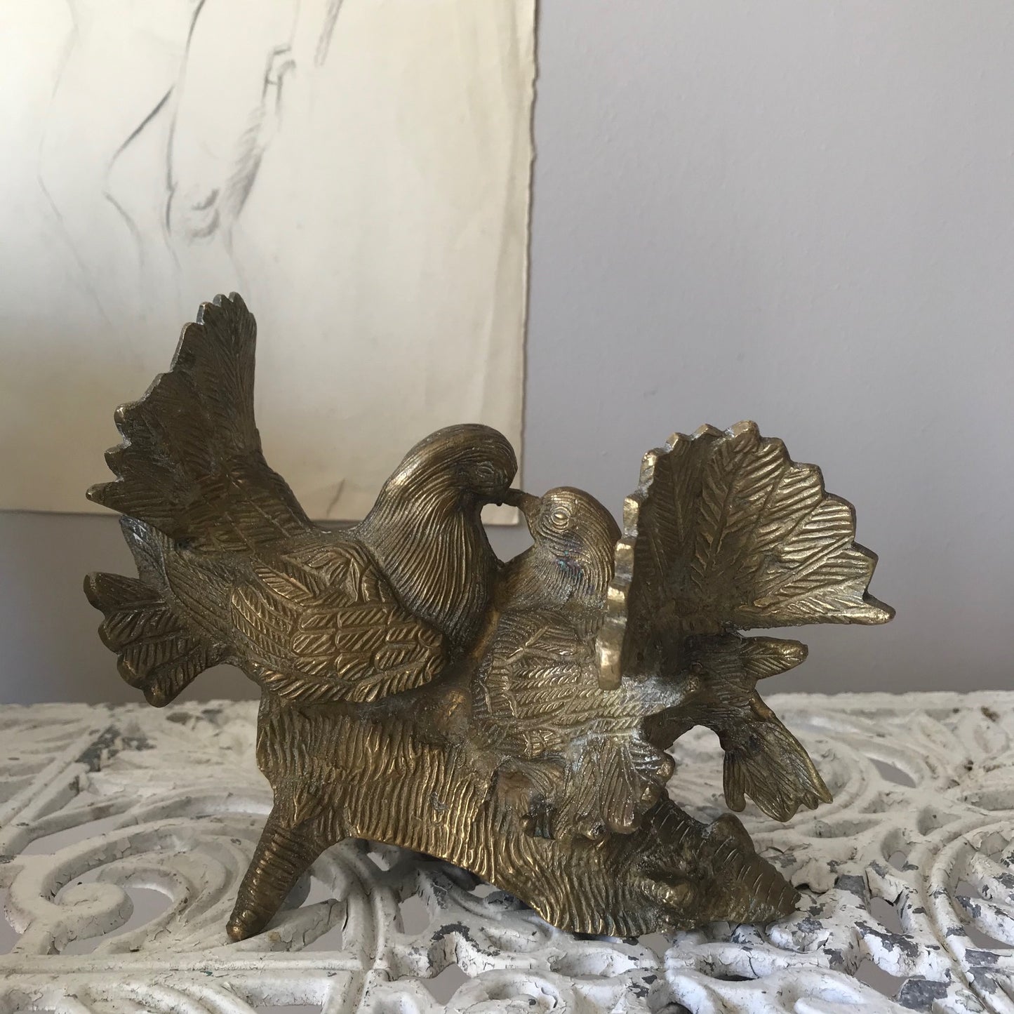 Decorative Love Birds.