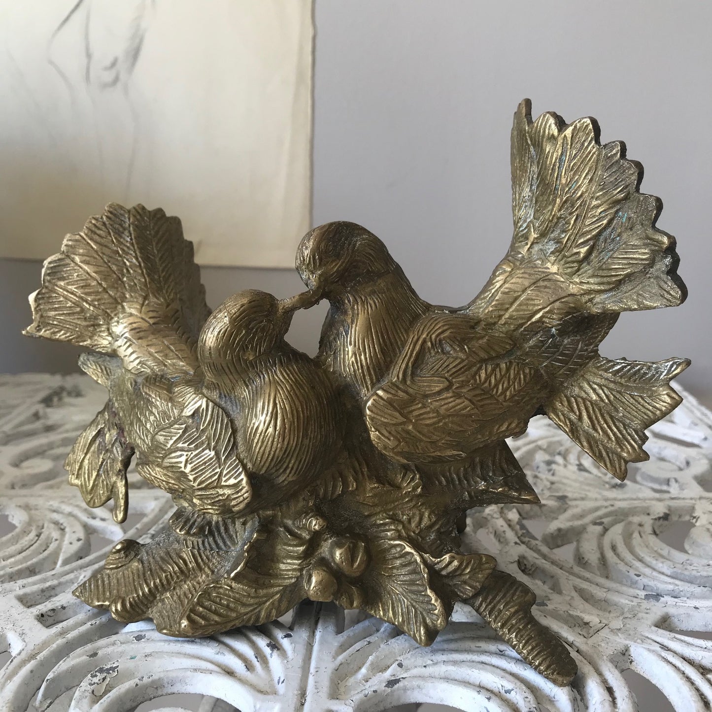 Decorative Love Birds.