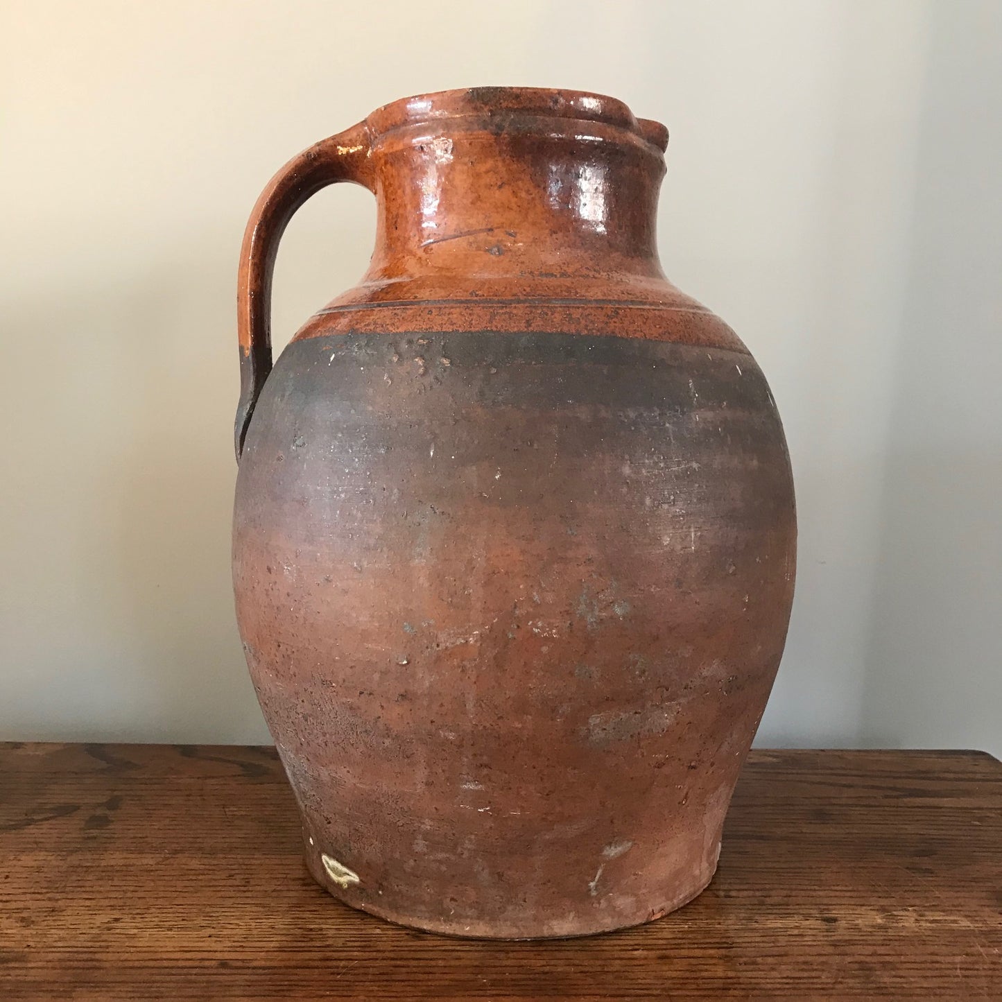 English Terracotta Jug.