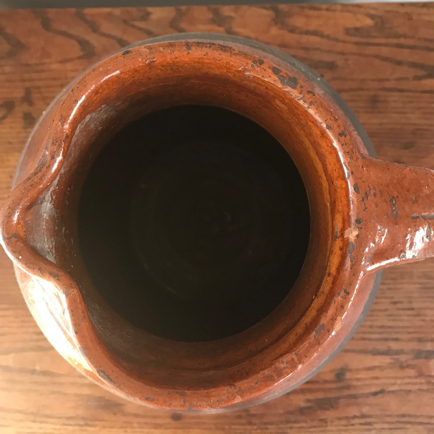 English Terracotta Jug.