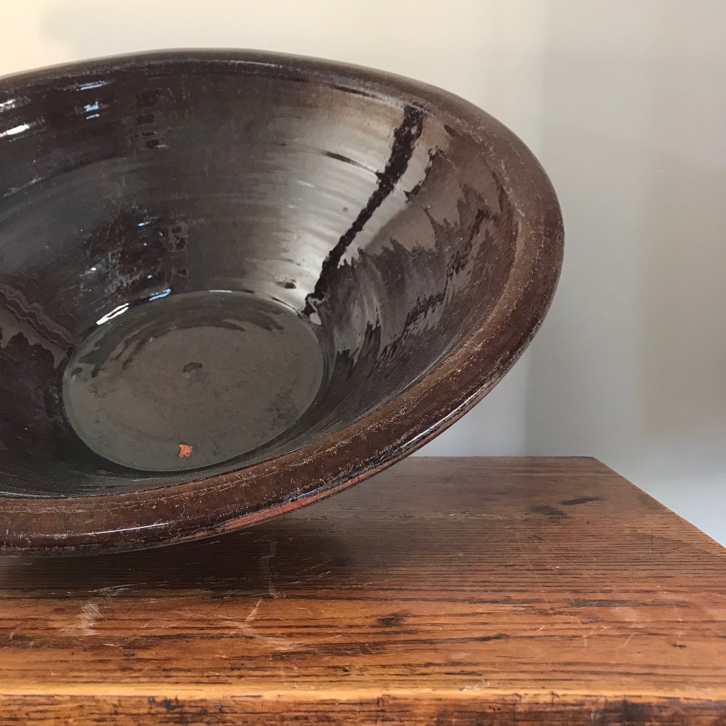 Large English Dairy Bowl.