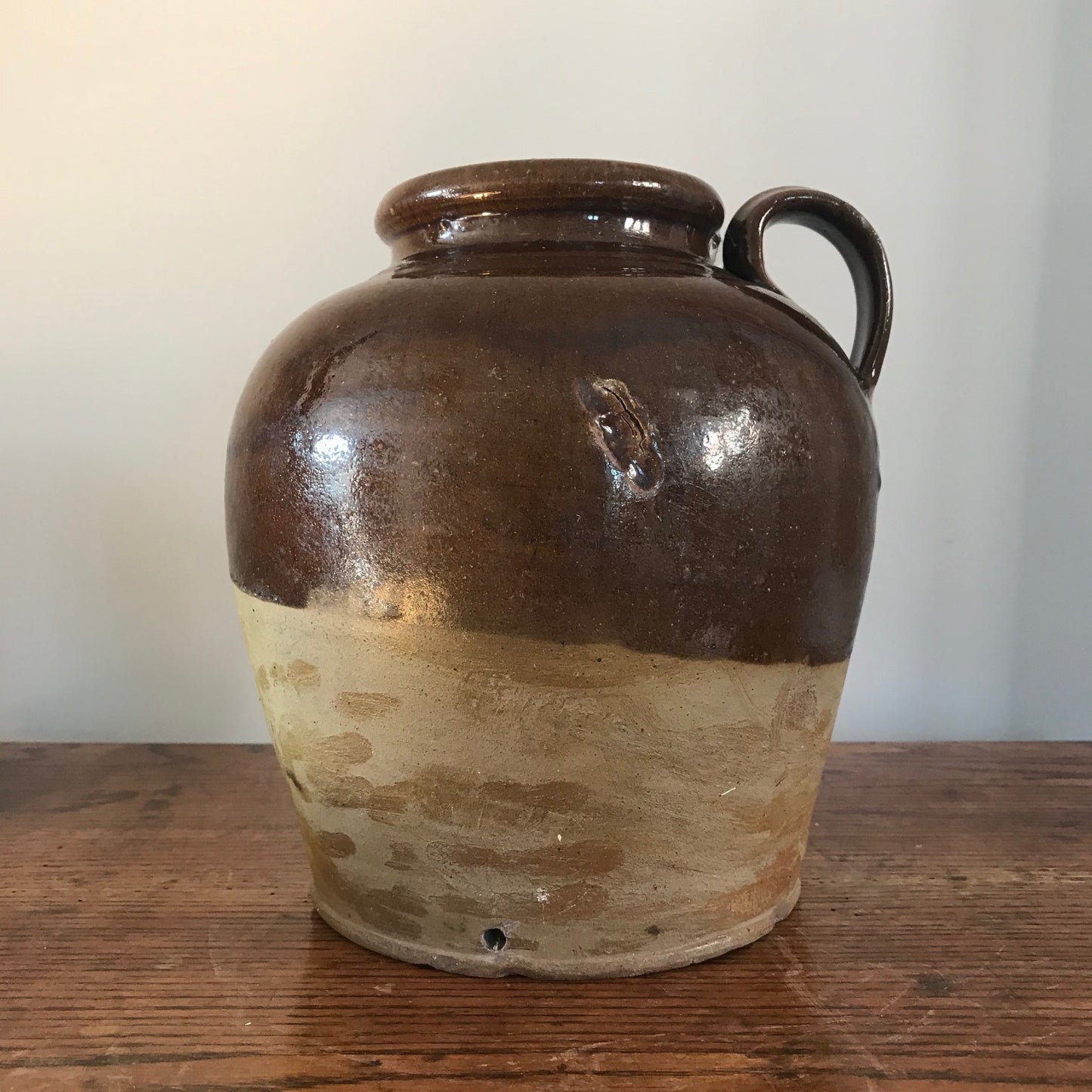 English Country Treacle Glazed Jug.