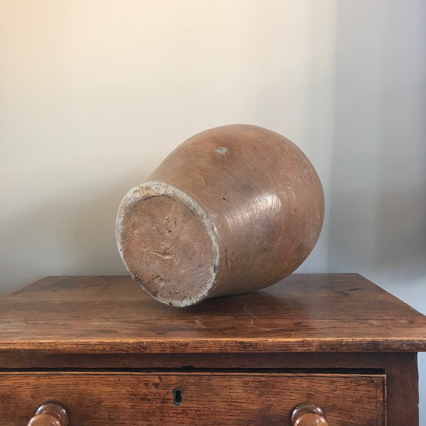 A Large Salt Glazed Stoneware Jug.