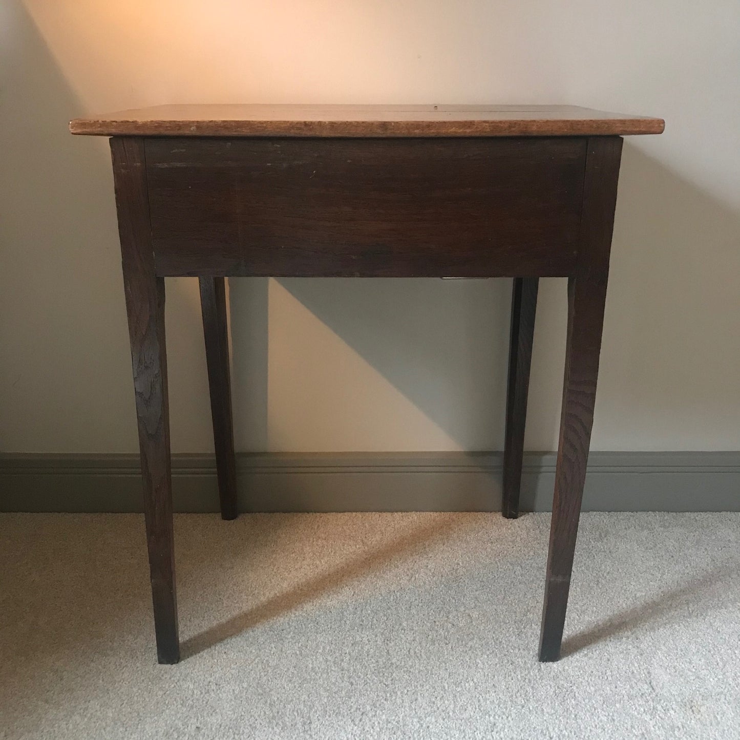 Elm Side Table.