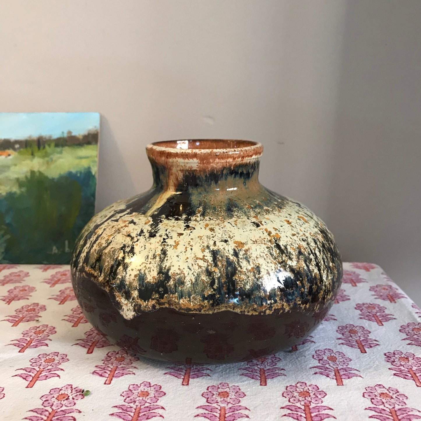 Studio Pottery Vase.