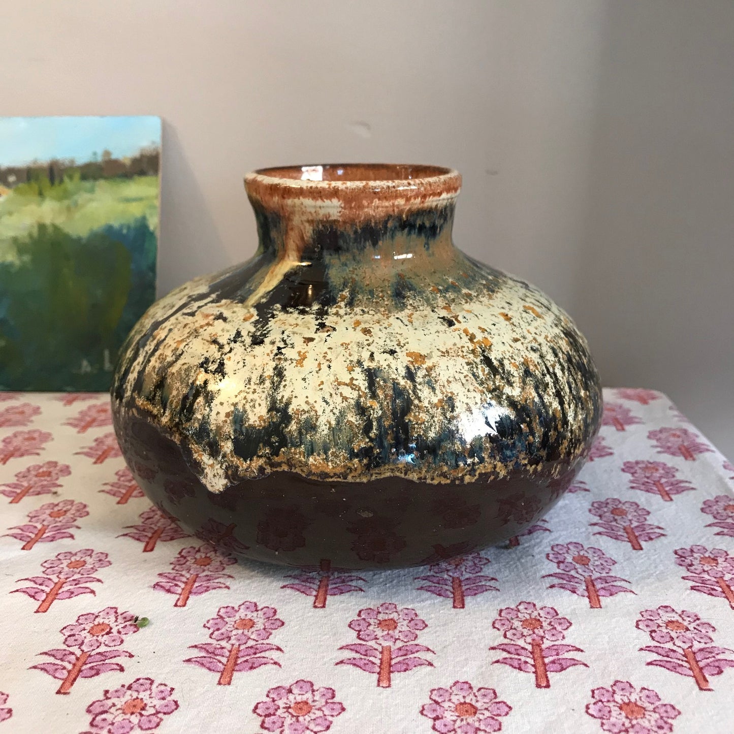 Studio Pottery Vase.