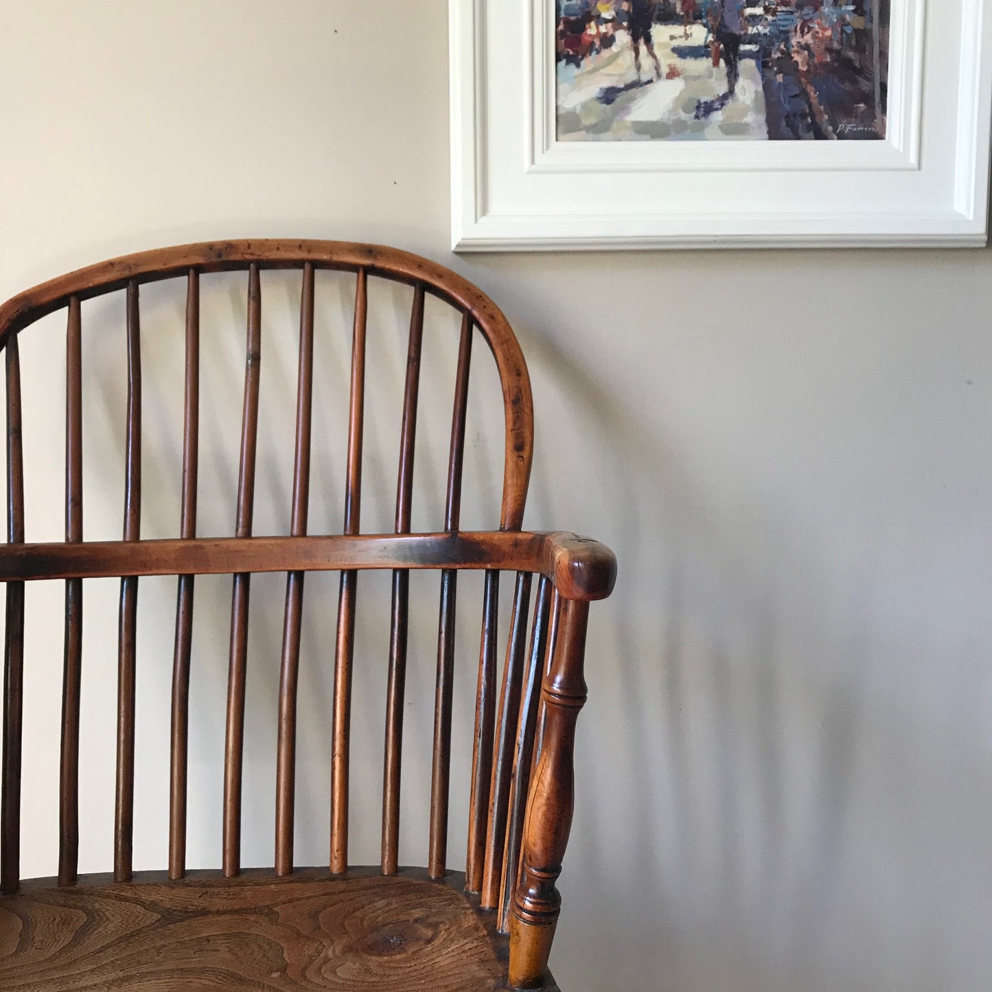 Hooped Stick Back Windsor Chair "Amos Grantham"