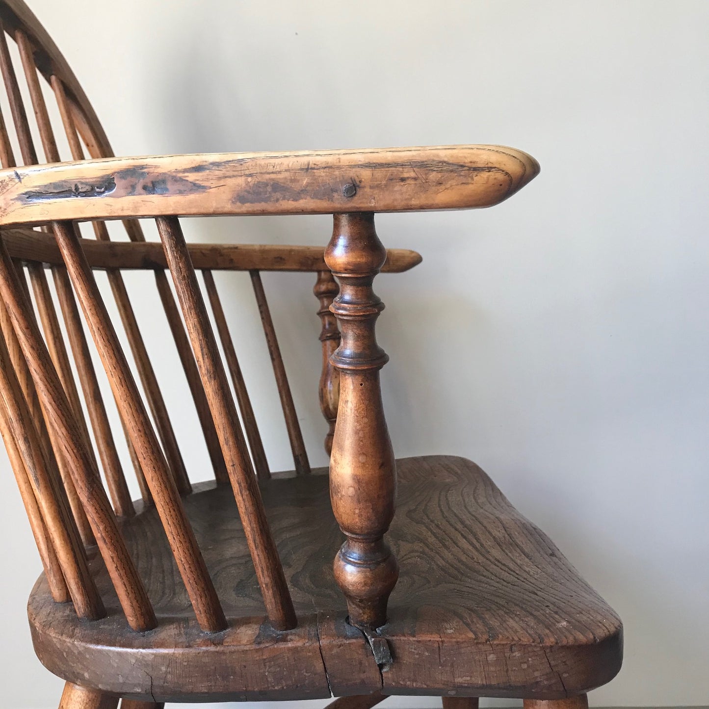 Elm and Ash Windsor Chair.