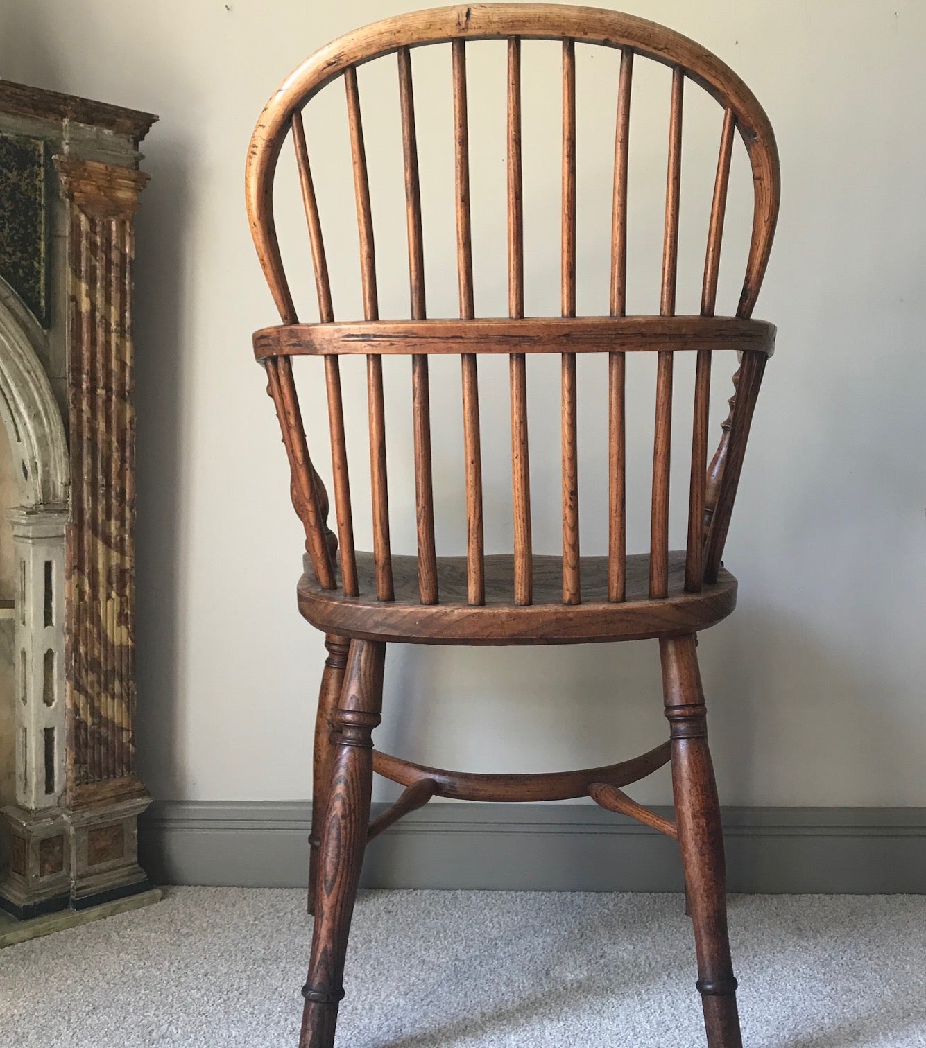 Elm and Ash Windsor Chair.