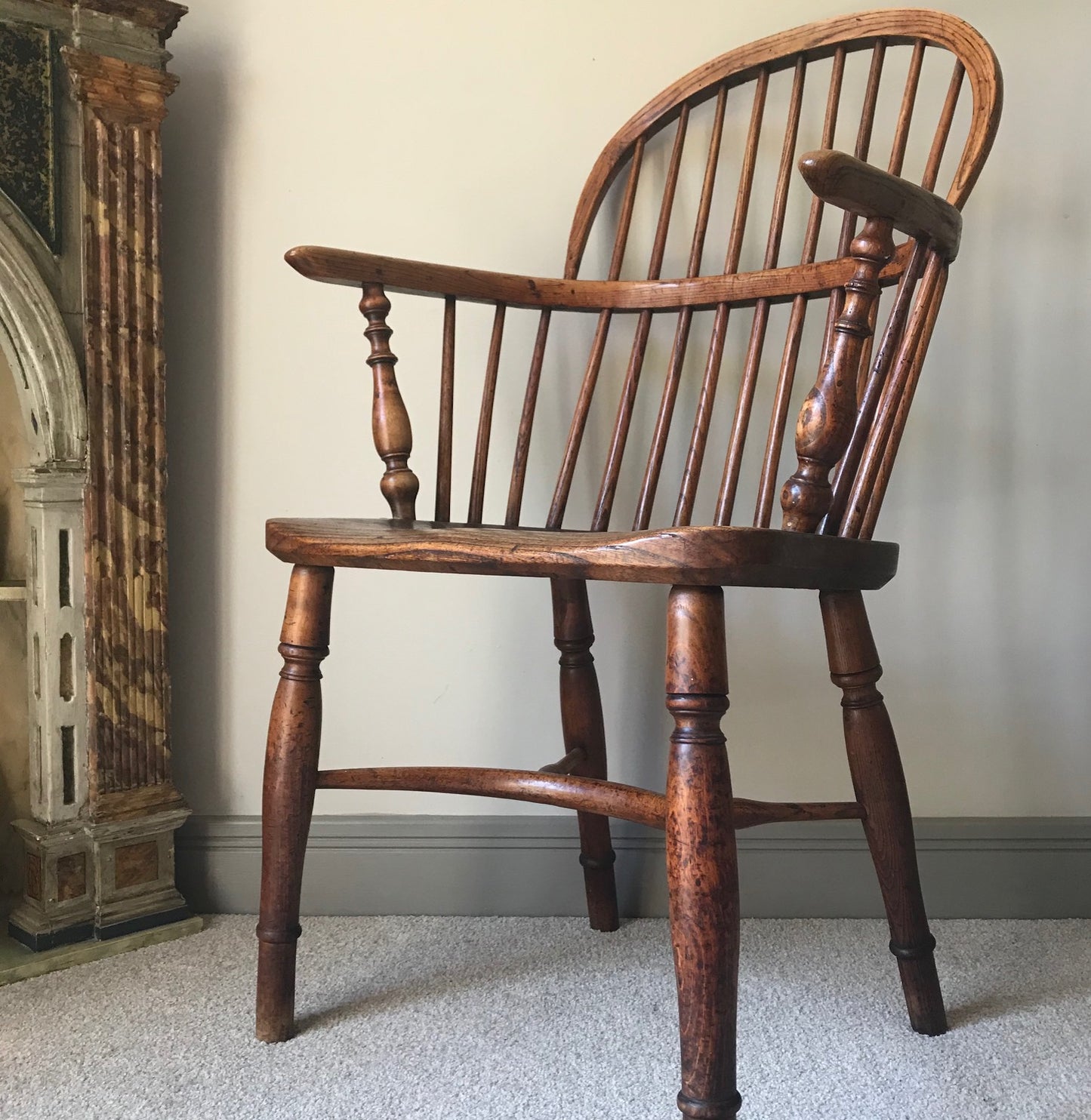 Elm and Ash Windsor Chair.
