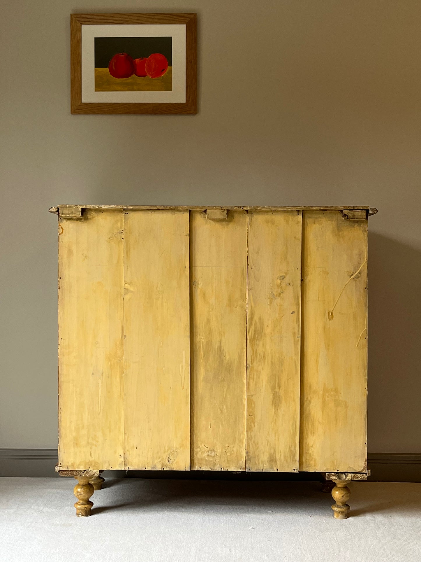 Scumbled Pine Chest Of Drawers.