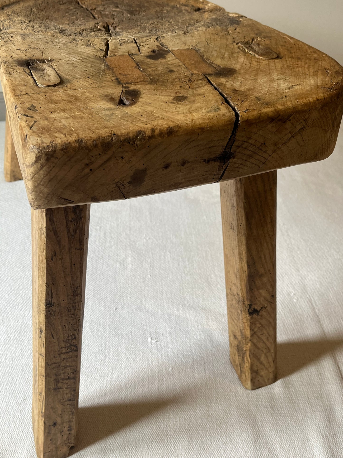 Elm Pig Bench.