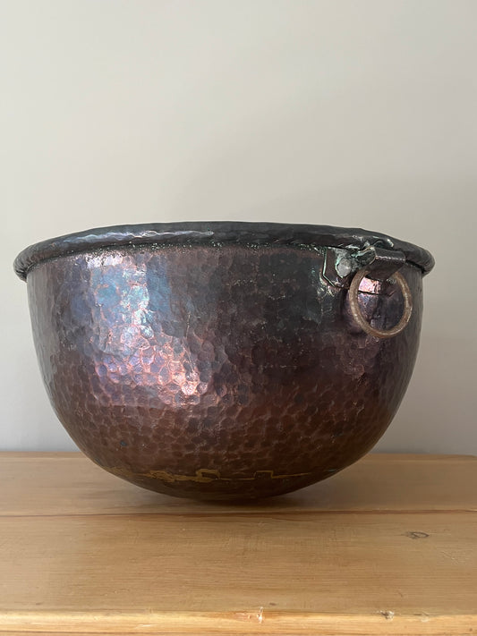 French Copper Bowl.