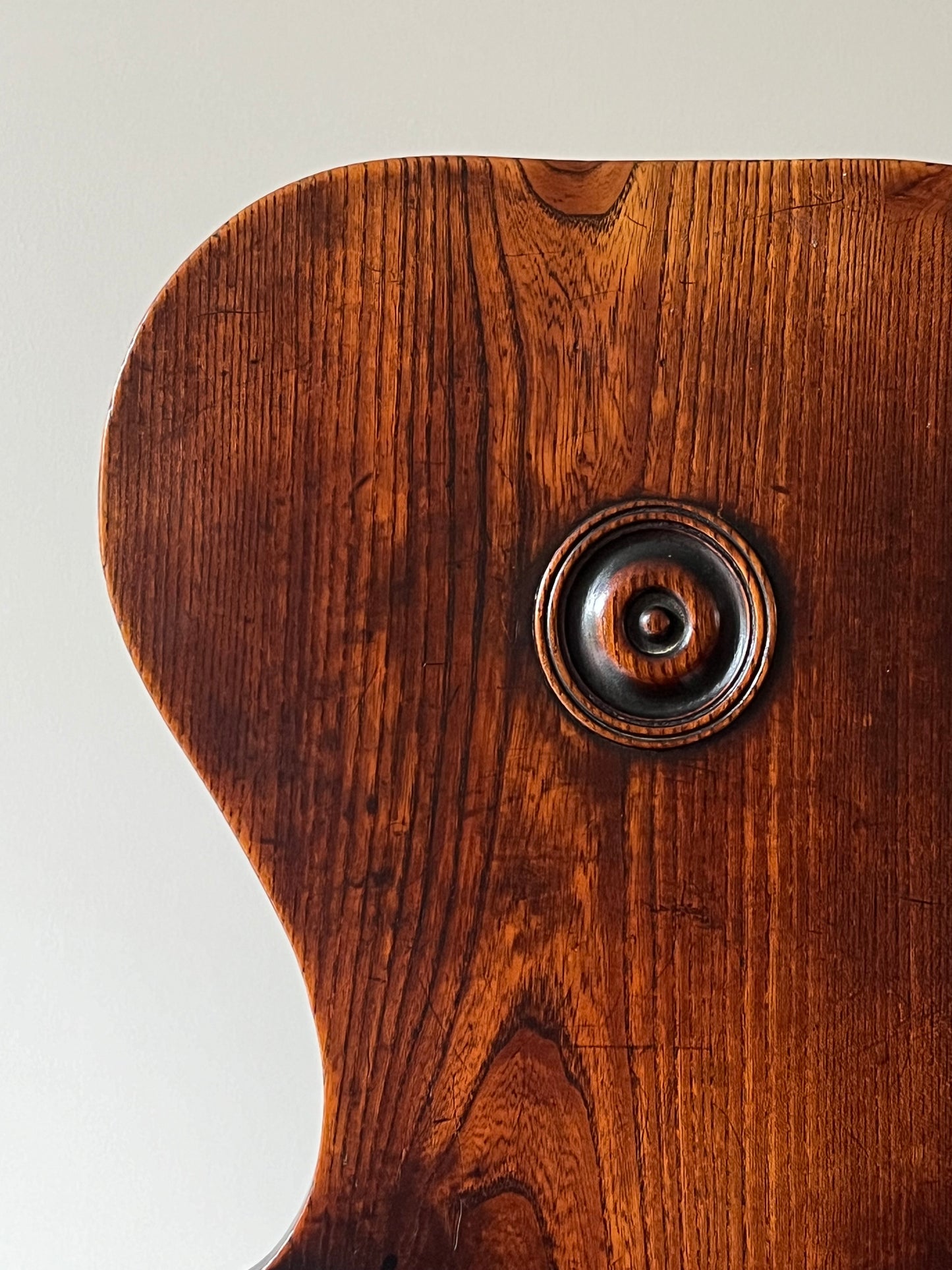 Pair of Oak Hall Chairs.