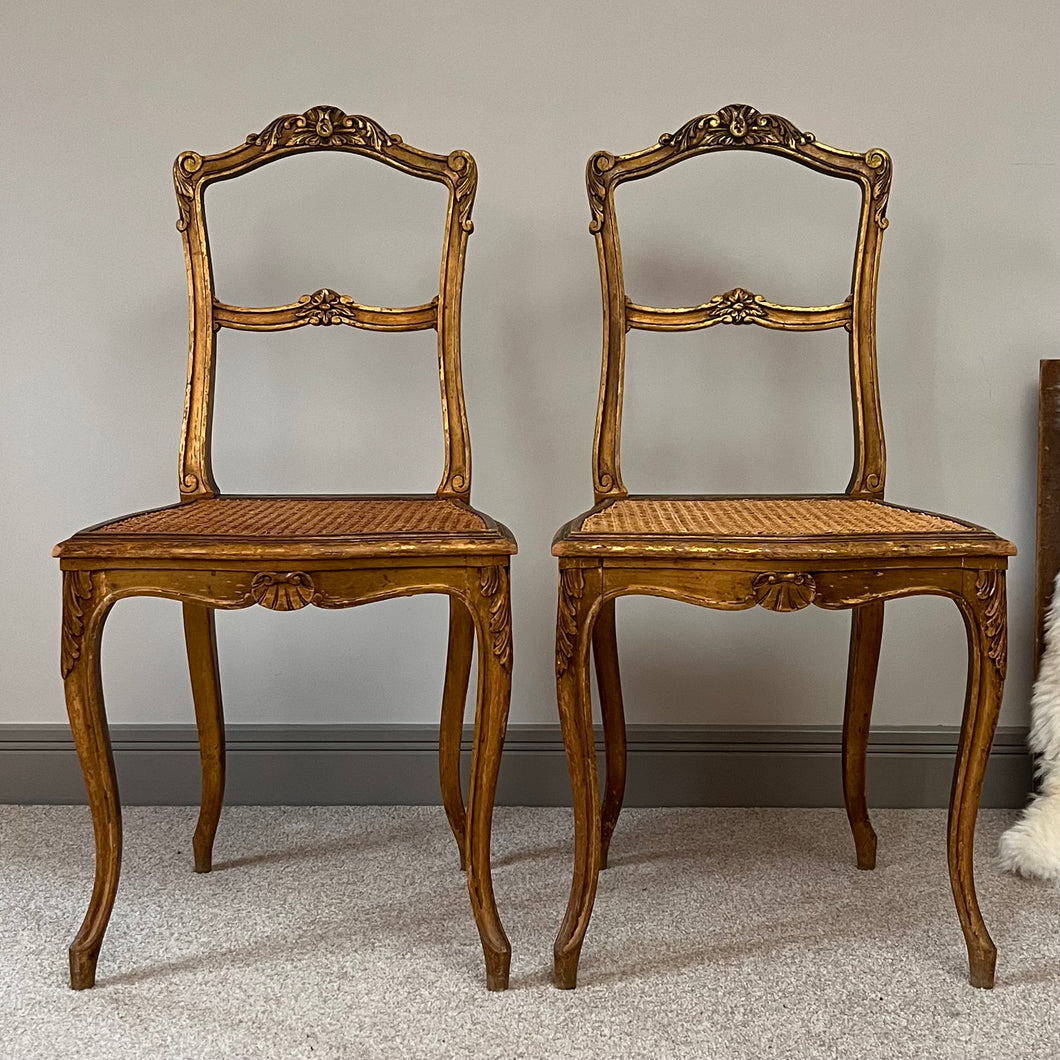 Louis XV Salon Chairs.