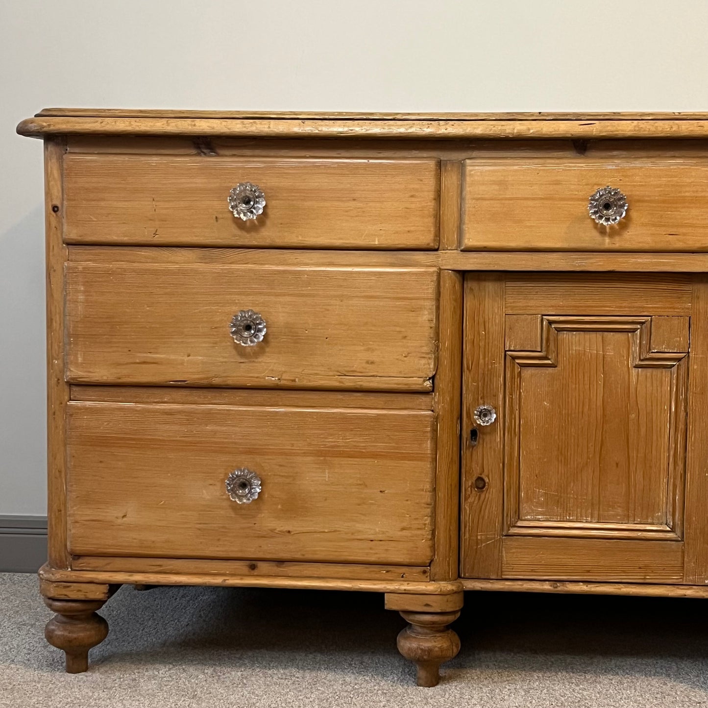 Country Pine Dresser Base.