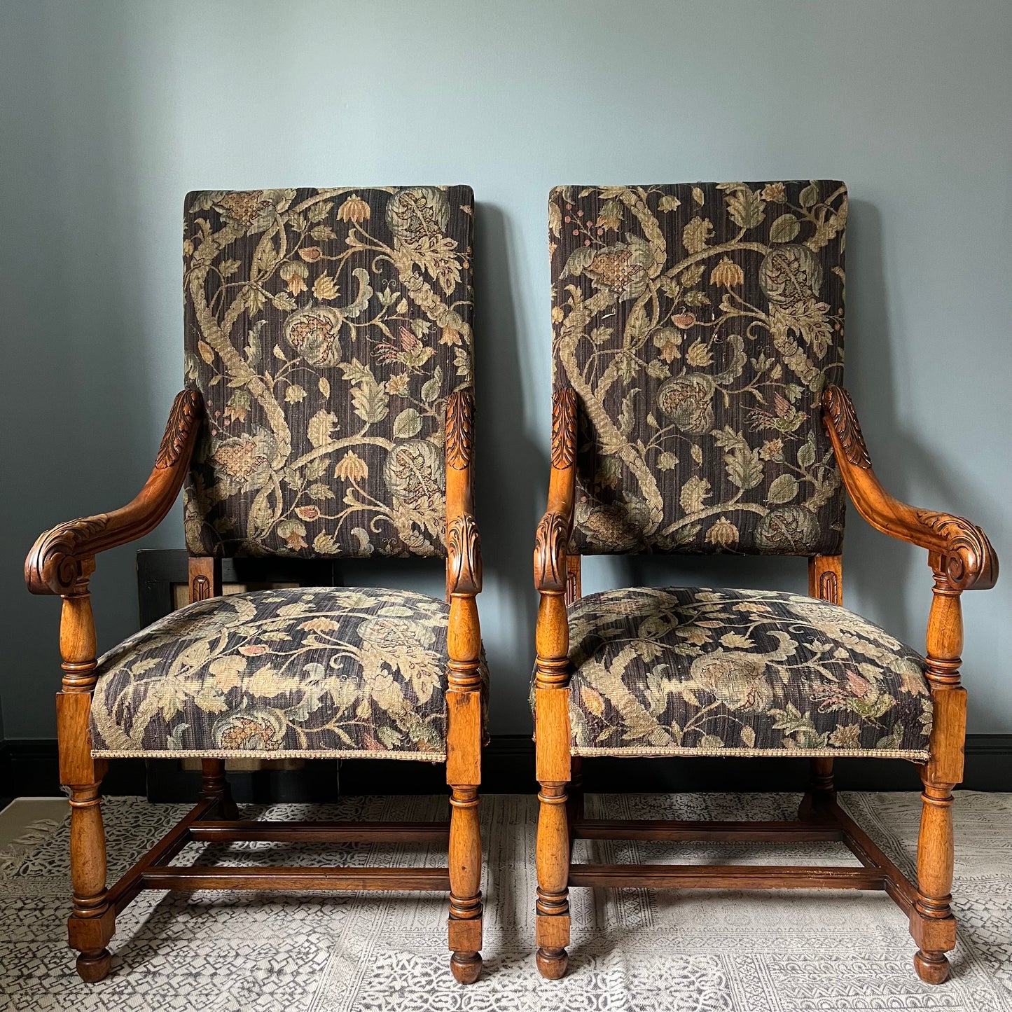 Pair of Armchairs.