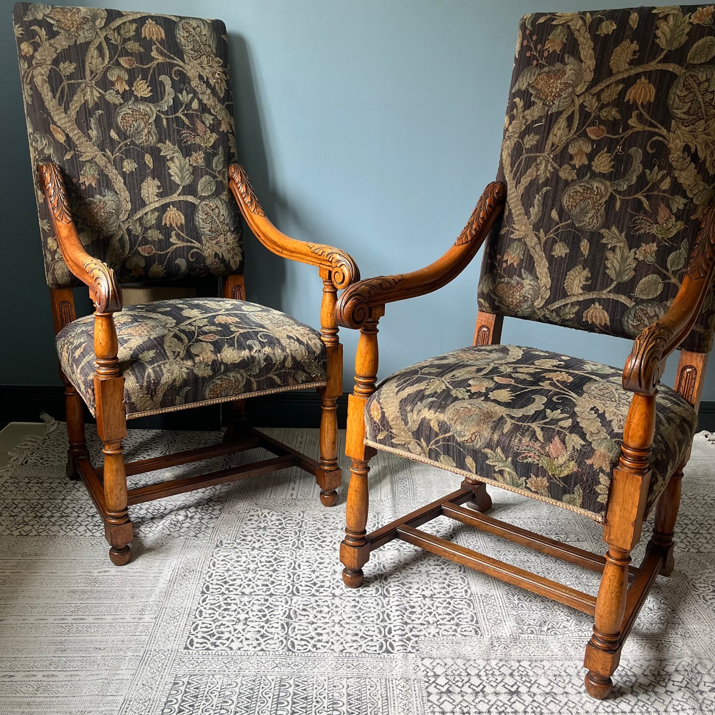 Pair of Armchairs.