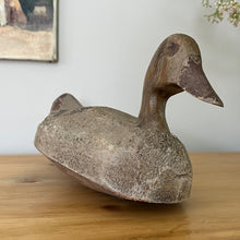 Load image into Gallery viewer, Wooden Decoy Duck.
