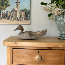 Load image into Gallery viewer, Wooden Decoy Duck.
