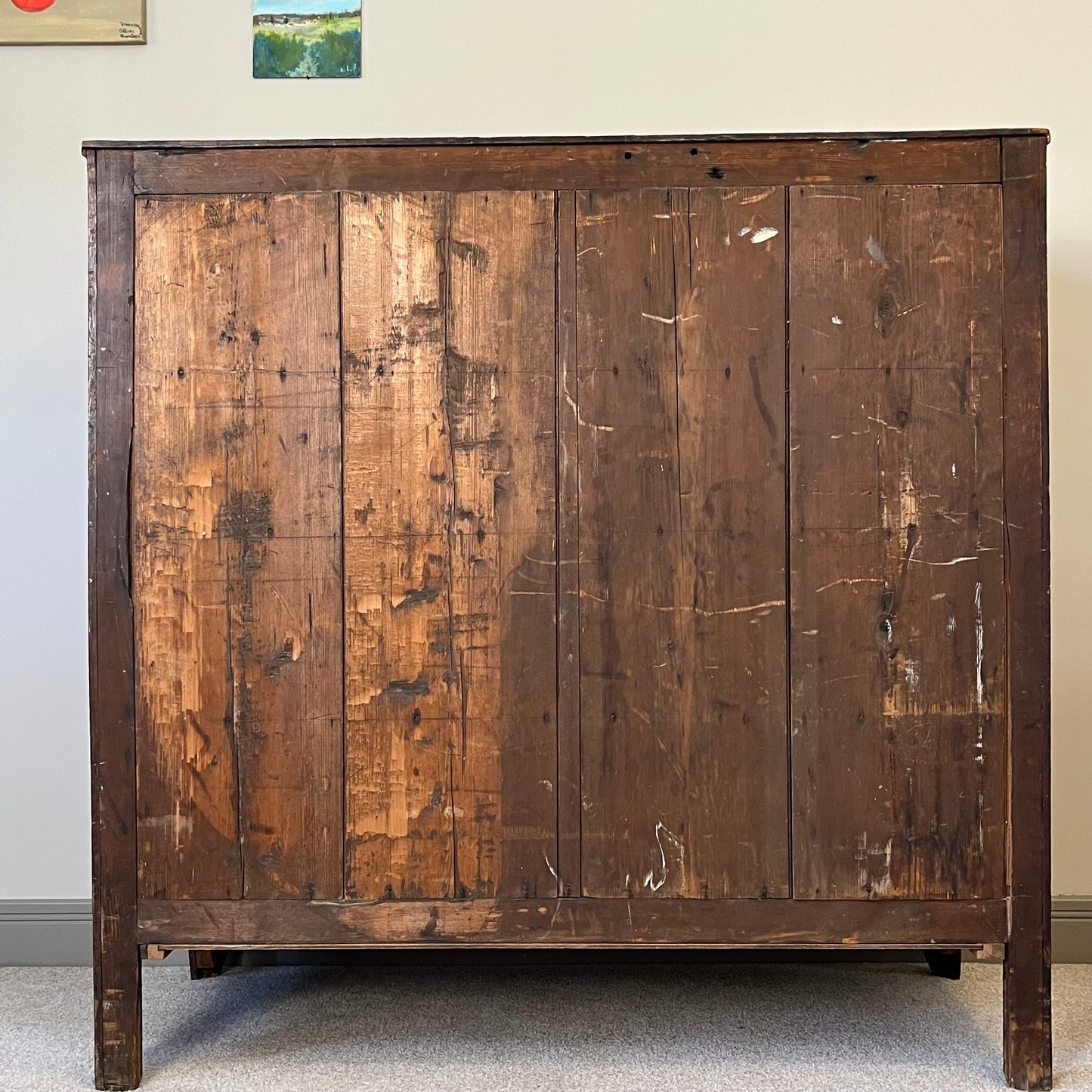 Oak Chest of Drawers.