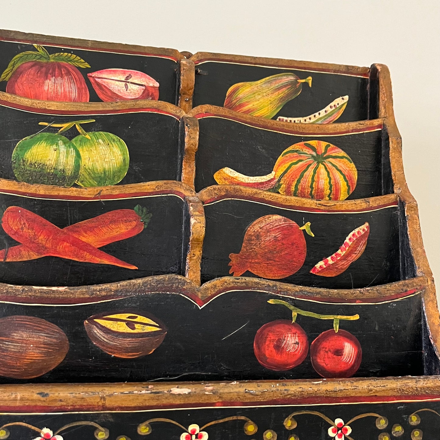 Colourful Letter Rack.