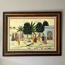 Load image into Gallery viewer, Indian Painting on Silk.
