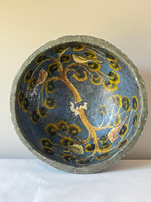 Kashmiri Papier Mache Bowl.