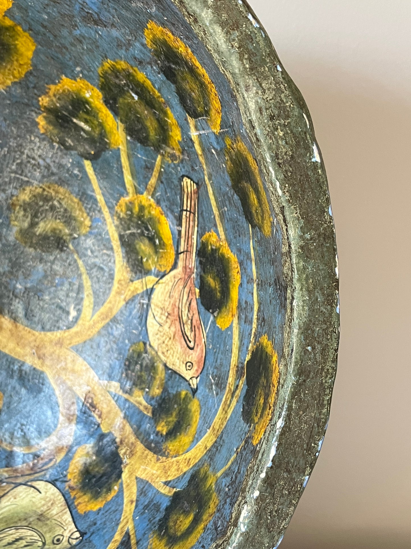 Kashmiri Papier Mache Bowl.