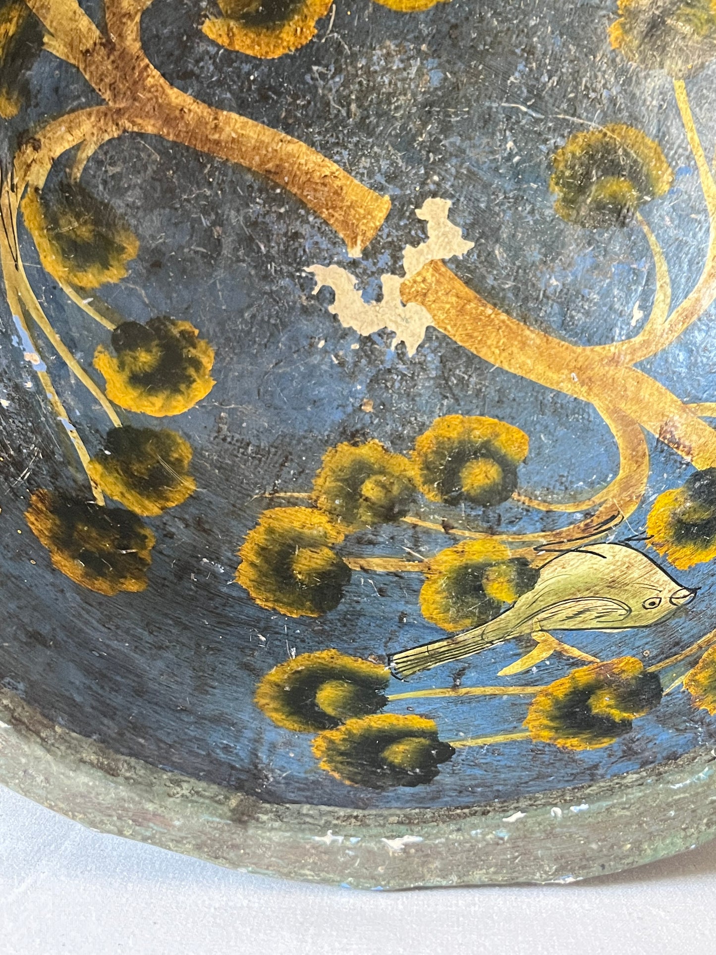 Kashmiri Papier Mache Bowl.