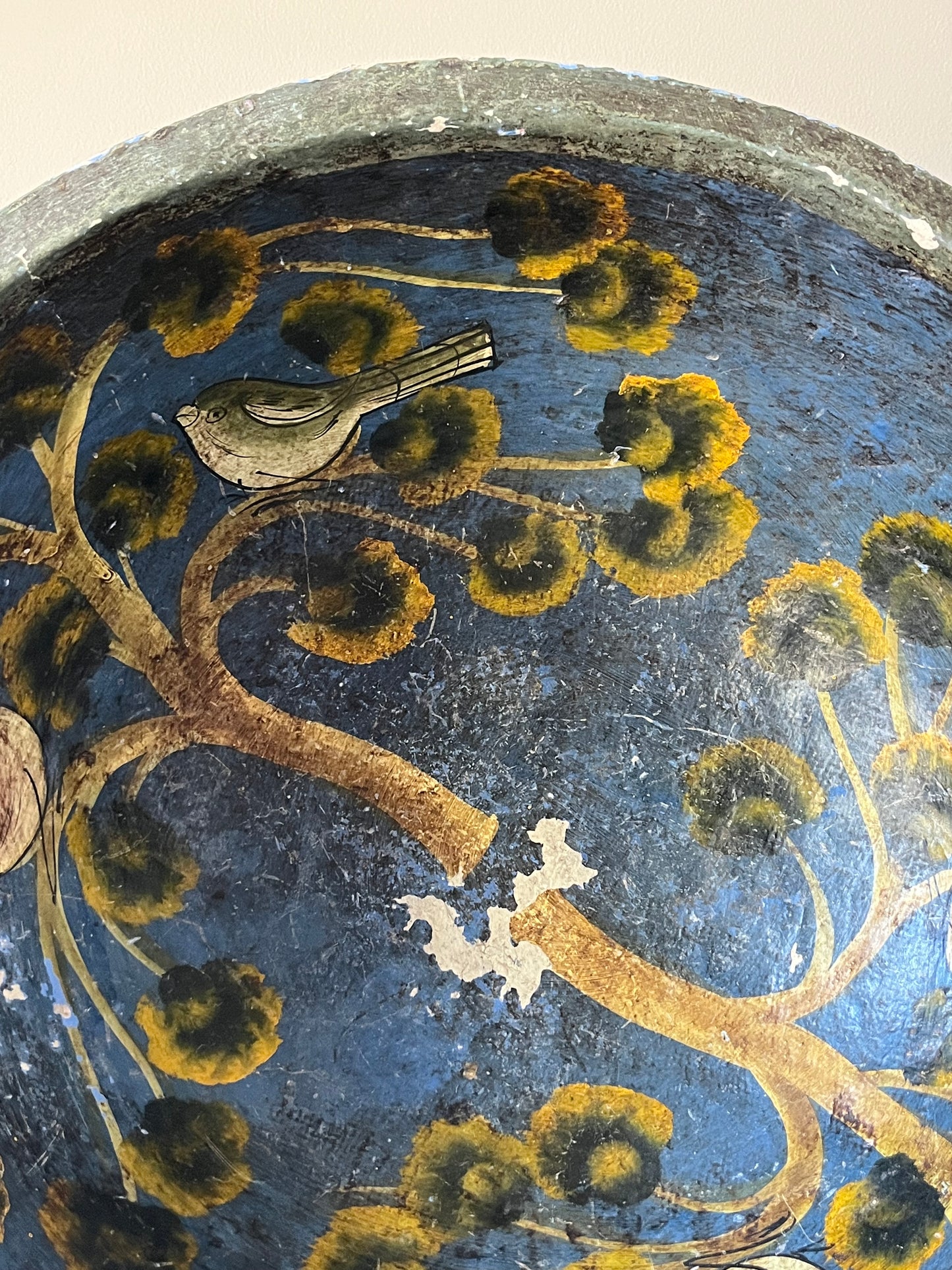 Kashmiri Papier Mache Bowl.